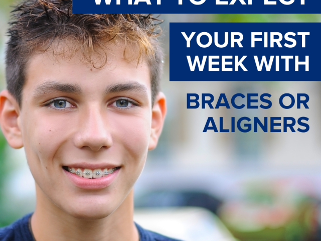 What to Expect: Your First Week with Braces or Aligners (featured image)