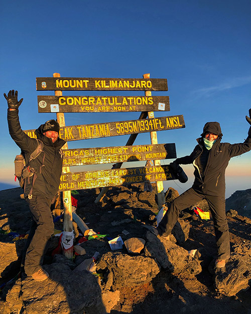Successful climb of Mt. Kilimanjaro